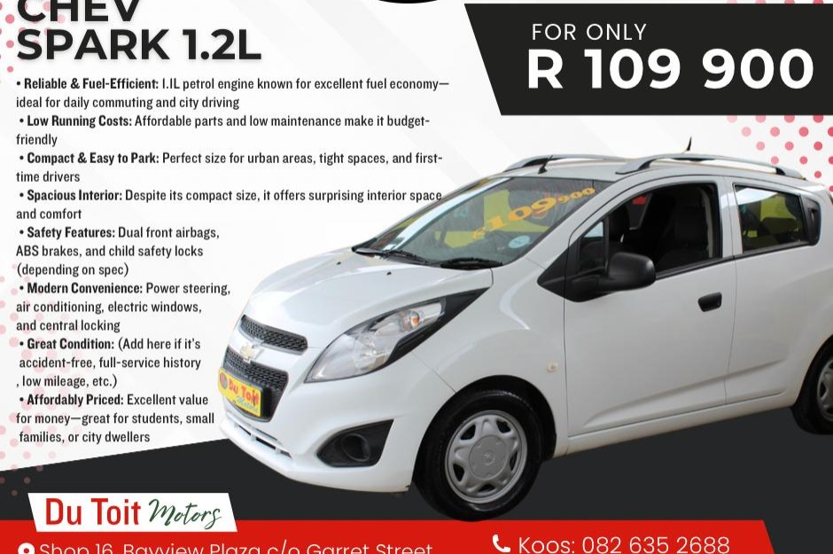 2016 Chevrolet Spark 1.2l